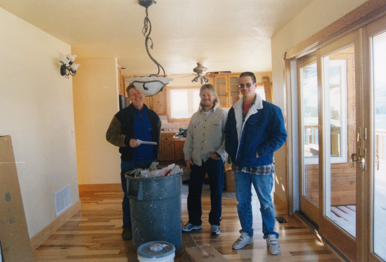 Building Twin Lakes Adrian Jim Charlie 04